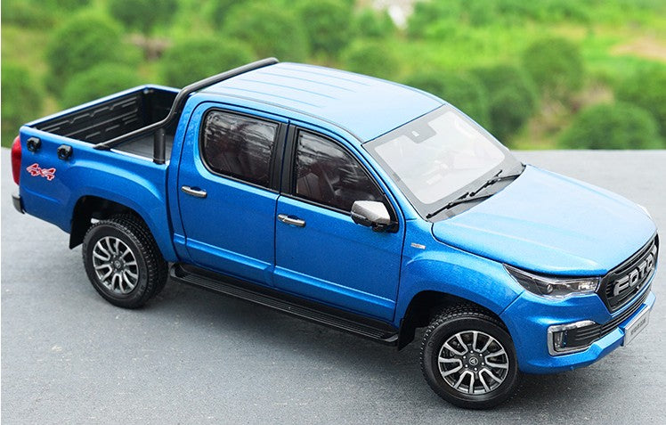 High quality diecast toy vehical for 1:18 Foton Tunland Yutu 9 alloy pick up car model