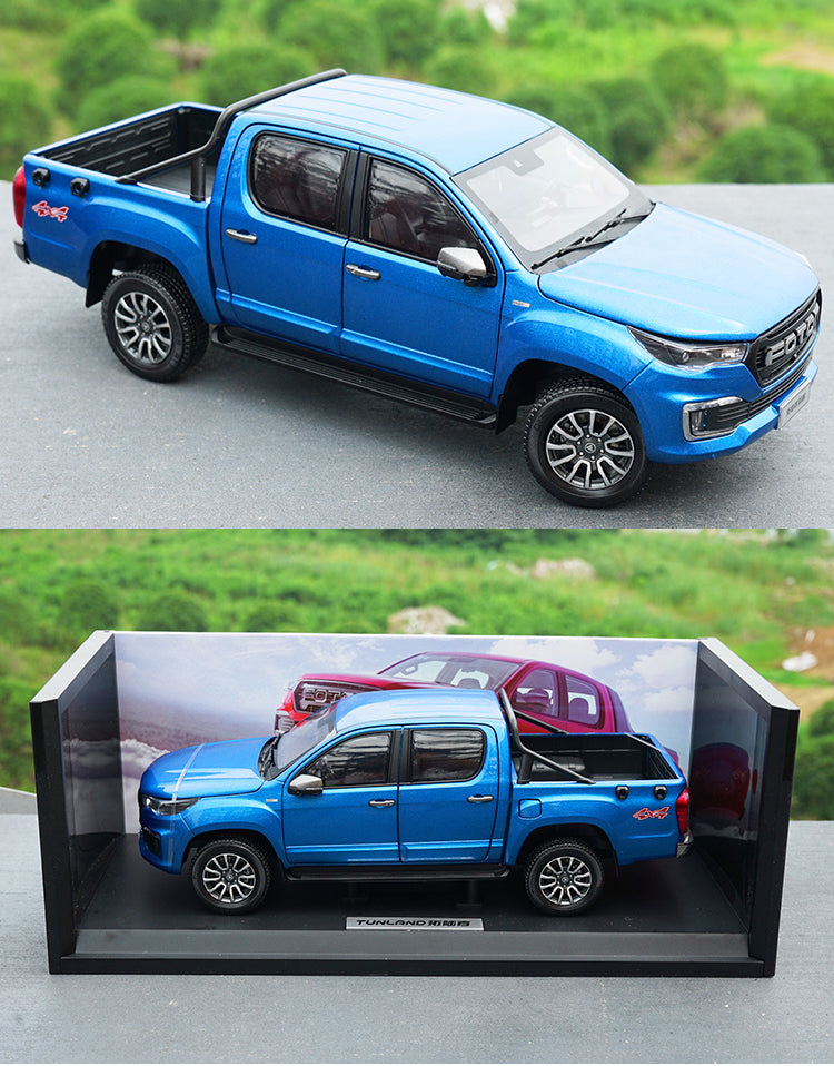 High quality diecast toy vehical for 1:18 Foton Tunland Yutu 9 alloy pick up car model