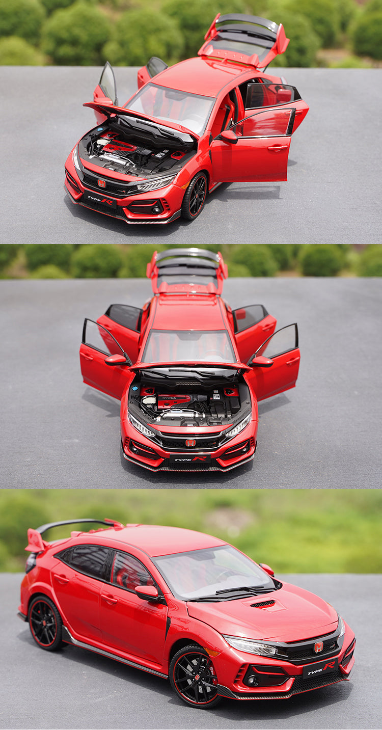 Original Authorized Authentic alloy 1/18 Honda Civic TYPE R FK8