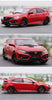 Original Authorized Authentic alloy 1/18 Honda Civic TYPE R FK8 2020 Japanese red sports car diecast toy models for gift collection