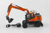 VERY RARE! UH8134 1:50 Doosan DX160W Wheeled Excavator Diecast Model