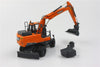 VERY RARE! UH8134 1:50 Doosan DX160W Wheeled Excavator Diecast Model