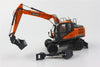 VERY RARE! UH8134 1:50 Doosan DX160W Wheeled Excavator Diecast Model