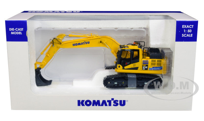 UH 8095 Komatsu 1:50 HB215LC-2 Diecast Komatsu Hybrid Tracked Excavator scale model Engineering Vehicle model
