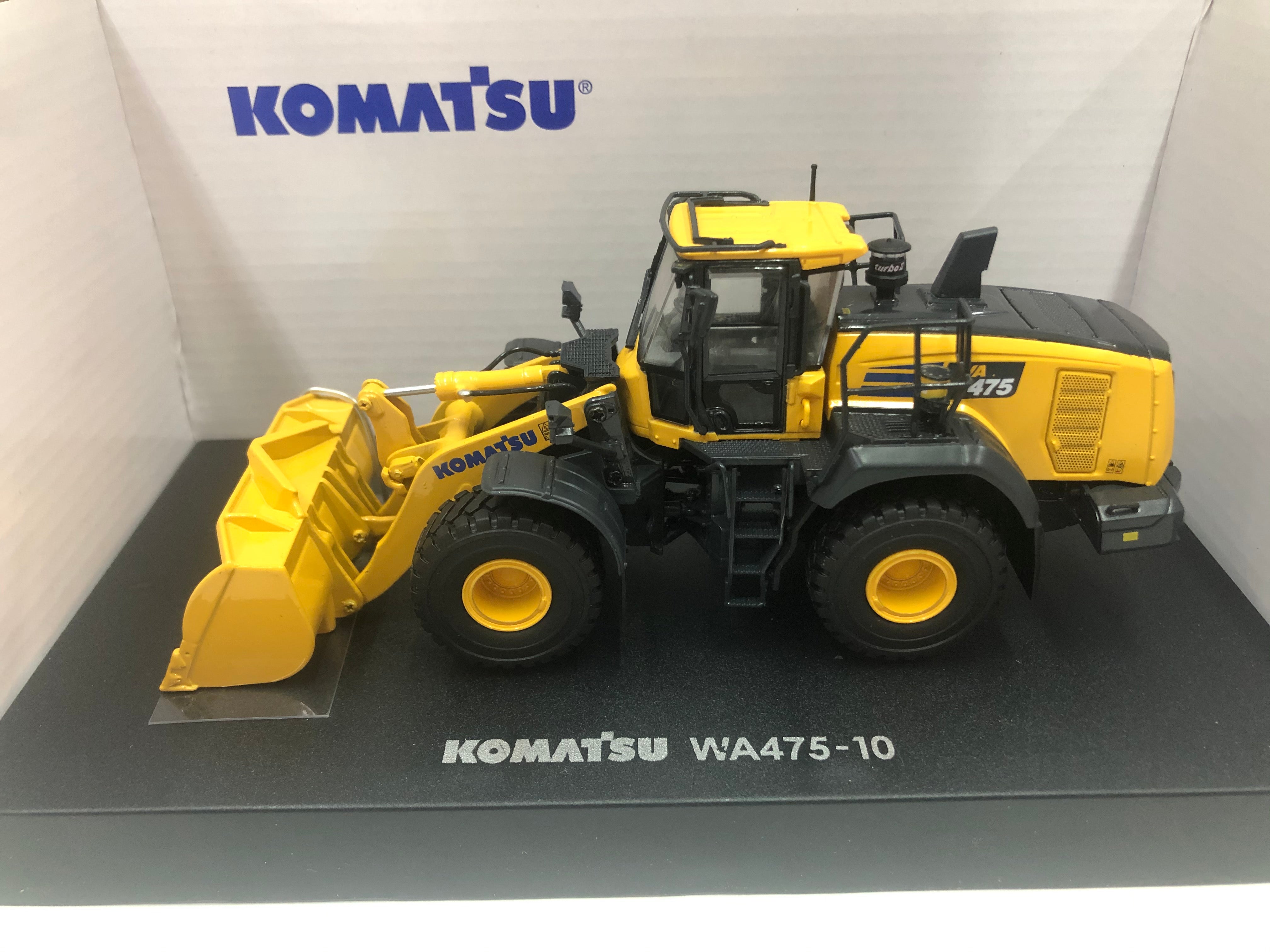 UH 8146 1:50 Komatsu WA475-10 Scale zinc alloy Wheel Loader model Engi ...