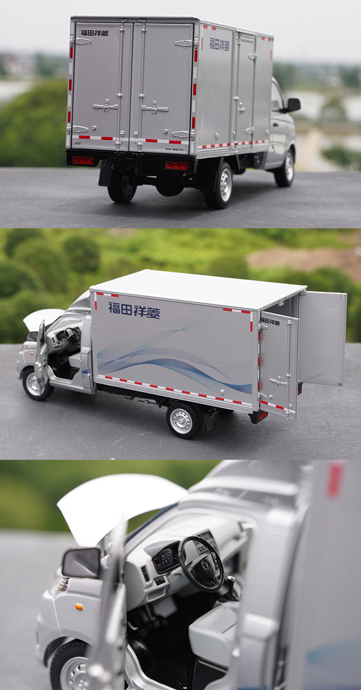 Original Authentic 1:18 Futian Xiangling V1 Diecast van micro truck model for promotional gift, toys