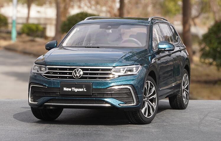 Original factory 1:18 SAIC Volkswagen VW new TIGUAN L 2022 alloy