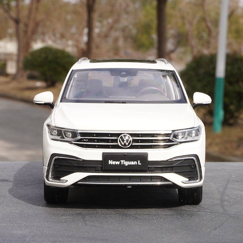 Original factory 1:18 SAIC Volkswagen VW new TIGUAN L 2022 alloy