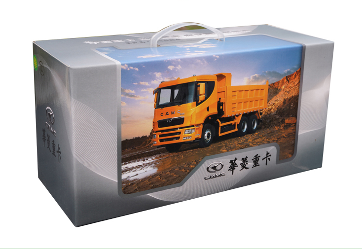 Original factory rare 1:28 Valin Star Kaima diecast dump truck Heavy truck construction truck alloy model for collection