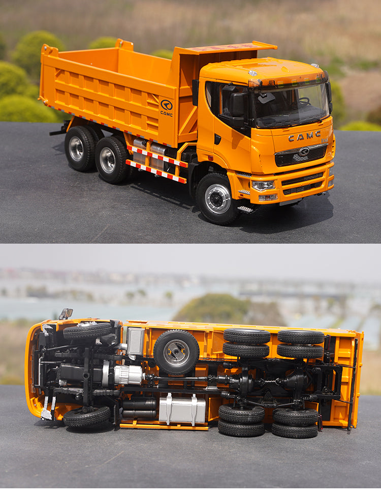 Original factory rare 1:28 Valin Star Kaima diecast dump truck Heavy truck construction truck alloy model for collection