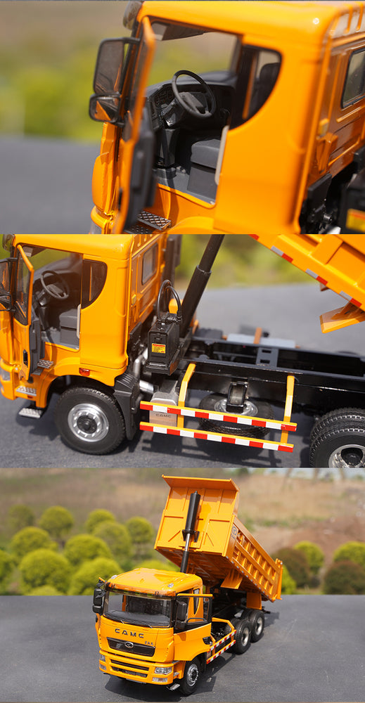 Original factory rare 1:28 Valin Star Kaima diecast dump truck Heavy truck construction truck alloy model for collection