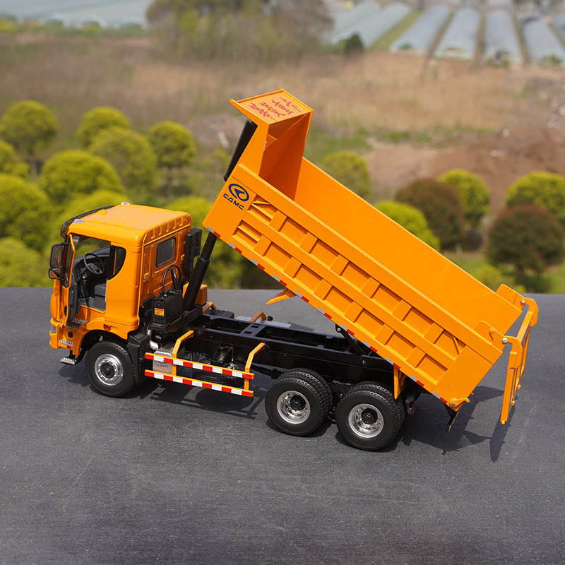 Original factory rare 1:28 Valin Star Kaima diecast dump truck Heavy truck construction truck alloy model for collection