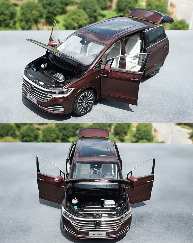 1:18 Volkswagen Viloran 380 TSI minivan 2020, Vibrant Red