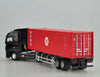 1:50 Scale Red-Black Diecast Volvo Semi Truck Model