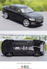 Original factory 1:18 Volvo S90 diecast luxury car model for gift, toys