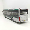 Original factory 1:43 Shanghai Wanxiang Black Kingbox new energy pure electric diecast bus model for gift, collection