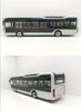 Original factory 1:43 Shanghai Wanxiang Black Kingbox new energy pure electric diecast bus model for gift, collection