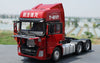 Original factory authentic 1:24 shaanxi SXQC Auto Deron Delong X3000 WP13 diecast alloy heavy truck semi-trailer tractormodels for gift, collection