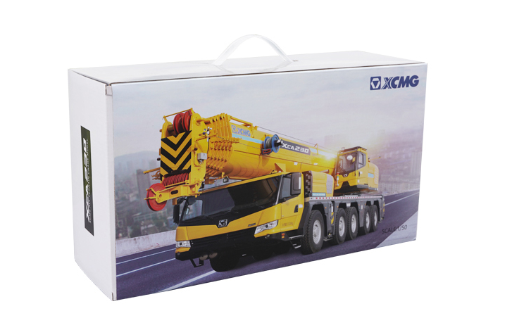Original factory 1:50 XCMG XCA230 Diecast Crane Model alloy machinery crane truck model for gift