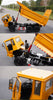 Original factory XCMG 1:24 Yellow Diecast heavy mining dump truck model off-highway large dump truck miniature for sale