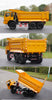 Original factory XCMG 1:24 Yellow Diecast heavy mining dump truck model off-highway large dump truck miniature for sale