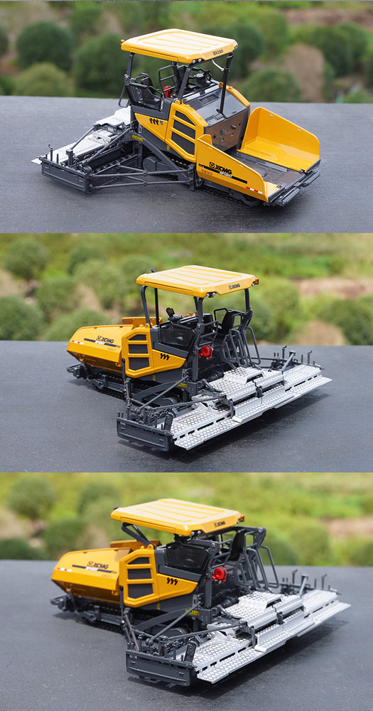 Original factory 1:35 XCMG RP1005T diecast paver model alloy engineering machinery model for gift, toys