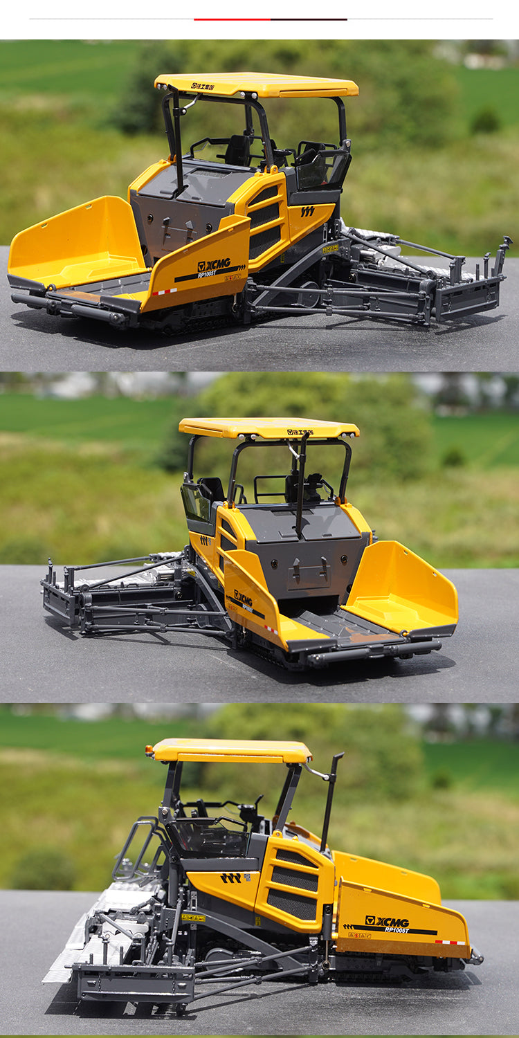 Original factory 1:35 XCMG RP1005T diecast paver model alloy engineeri ...
