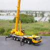 1:50 Xcmg Xct75 75ton Mobile Heavy Crane Metal Truck Model Alloy crane engineering model