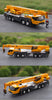 1:50 Xcmg Xct75 75ton Mobile Heavy Crane Metal Truck Model Alloy crane engineering model