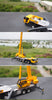 1:50 Xcmg Xct75 75ton Mobile Heavy Crane Metal Truck Model Alloy crane engineering model