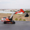 1:30 XCMG XE380DK Large diecast excavator Scale model alloy engineering digger model for gift, toys