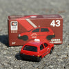 Original factory 1:64 Xiali diecast taxi hatchback alloy toy models for toys, collection, ornaments