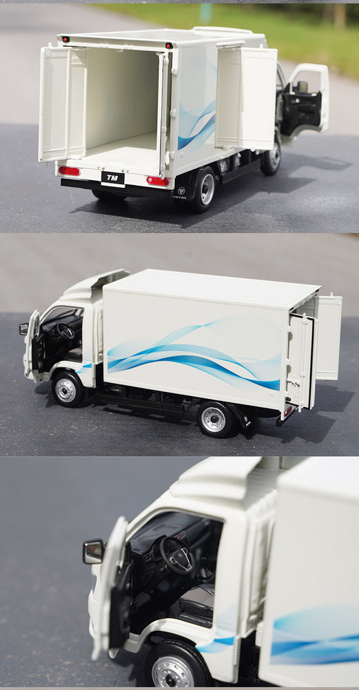 Original factory 1:26 Foton Xiangling TM Yuling diecast micro truc model alloy light truck models for toy, gift