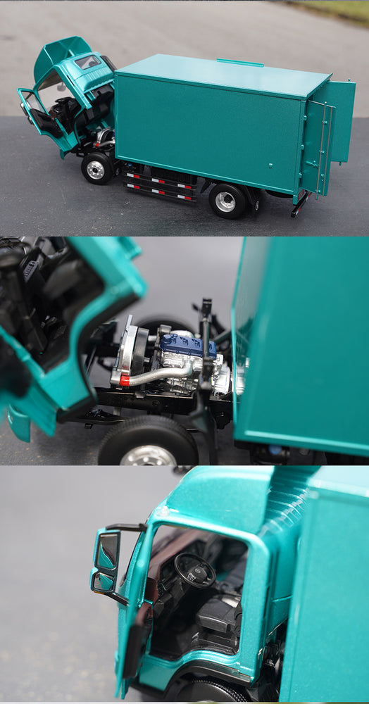 Original factory Shaanxi Shacman 1:24 Diecast Xuande Wing 9 Light van truck model for gift, collection