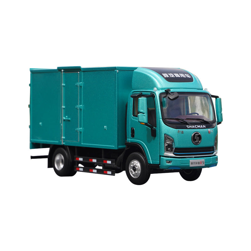 Original factory Shaanxi Shacman 1:24 Diecast Xuande Wing 9 Light van truck model for gift, collection