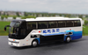 Original factory 1:42 Yutong ZK6122H9 diecast luxury tourist bus model for gift, collection