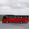 Original factory 1:36 zhongtong super Bus H12 red diecast alloy bus model for gift, collection