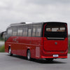 Original factory 1:36 zhongtong super Bus H12 red diecast alloy bus model for gift, collection