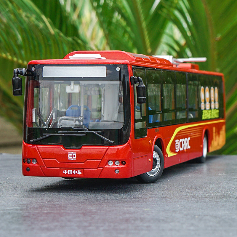 Zinc alloy Classic 1:42 China CRRC Hunan CRRC bus model with