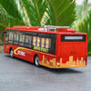 Zinc alloy Classic 1:42 China CRRC Hunan CRRC bus model with small gift