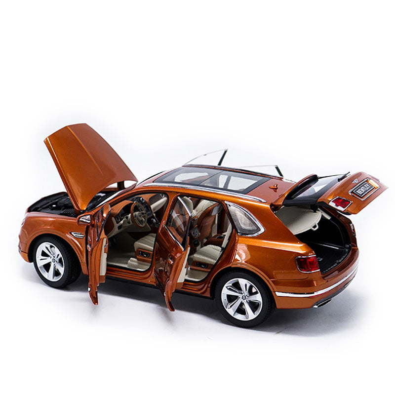 1:18 Scale Kyosho Bentley Bentayga Diecast Suv Car Model Molten