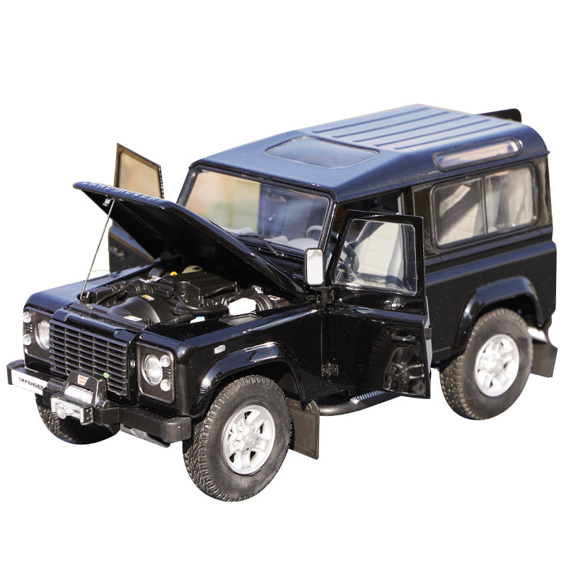 Original factory authentic 1:18 Kyosho Land Rover Defender 90 Short Axle Edition diecast SUV car model for collection,gift