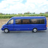 diecast 1:24 Changjiang EV Yisheng pure electric business bus model