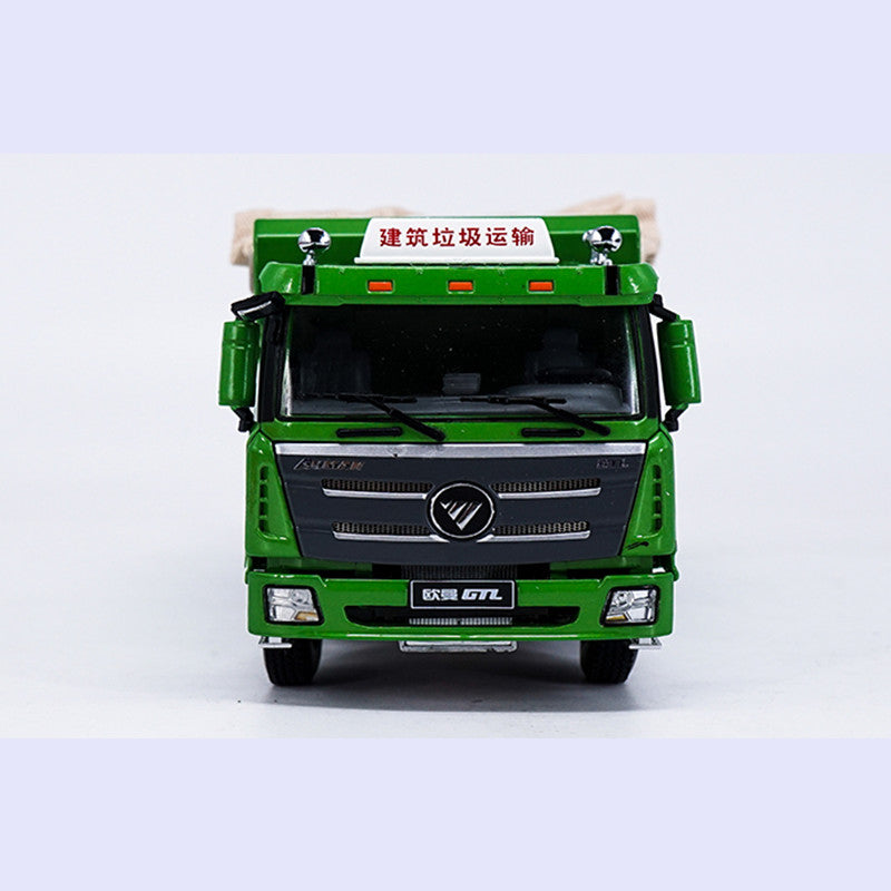 Original Authorized Authentic 1:36 Foton Daimler Auman GTL dump truck model Diecast toy dumper model for Christmas gift,collection