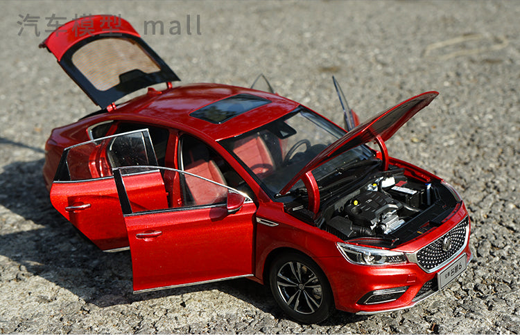 Original factory authentic 1:18 SAIC MG6 MG diecast car model for gift, collection, promotion