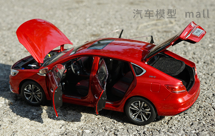 Original factory authentic 1:18 SAIC MG6 MG diecast car model for gift, collection, promotion