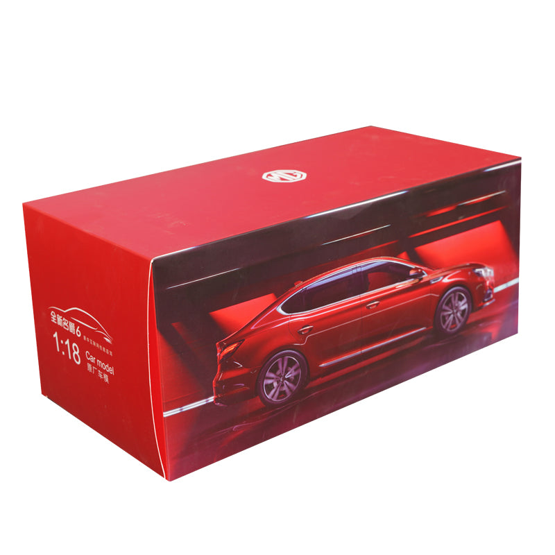 Original factory authentic 1:18 SAIC MG6 MG diecast car model for gift, collection, promotion