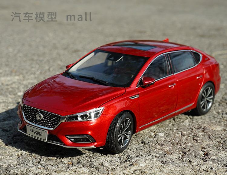 Original factory authentic 1:18 SAIC MG6 MG diecast car model for gift, collection, promotion