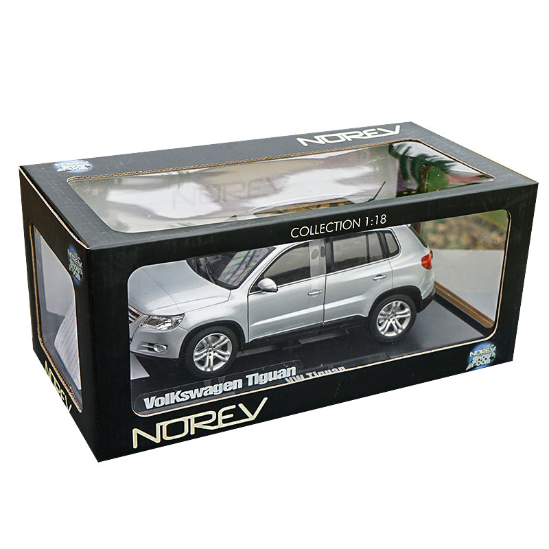 original 1/18 Norev Volkswagen VW Tiguan (Silver) Diecast Car Model with small gift