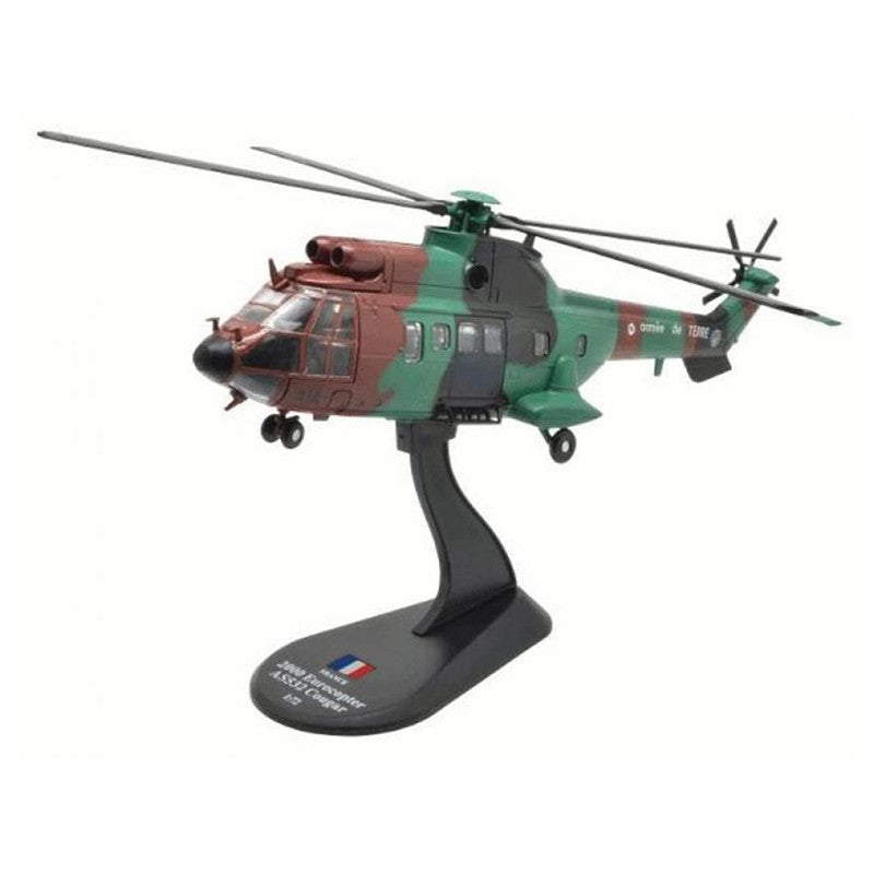 1:72 French AS532 Cougar Puma helicopter alloy model